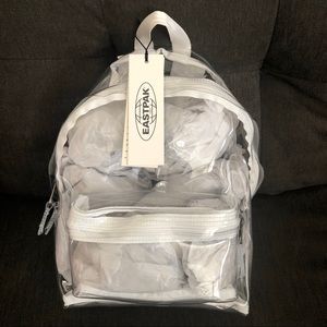 Eastpak transparent clear orbit 16S glass backpack